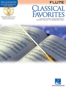 Classical Favorites Instrumental Play-Along Book/CD Pack for Flute (OUT OF PRINT)