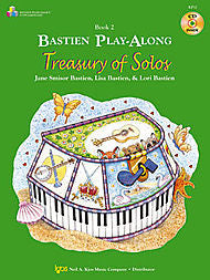 Bastien Play-Along: Treasury Of Solos,Bk2 - Jane Bastien