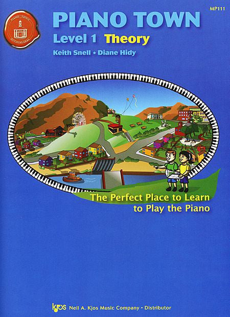 Piano Town: Theory, Level 1 - Piano Method Series*
