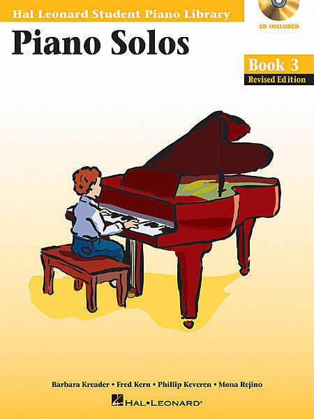 Piano Solos Book 3 - Book/Enhanced CD Pack Hal Leonard Student Piano Library Educational Piano Library Book/Enhanced CD Pack