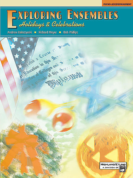 Exploring Ensembles: Holidays & Celebrations Piano Accompaniment