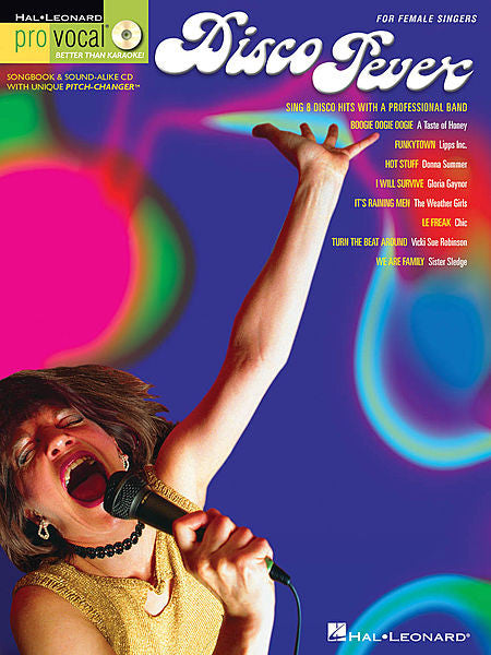 Disco Fever Pro Vocal Women's Edition Volume 6 Book/CD Pack (OUT OF PRINT)