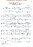Farkas - Correspondances, 8 Pieces for Piano Solo