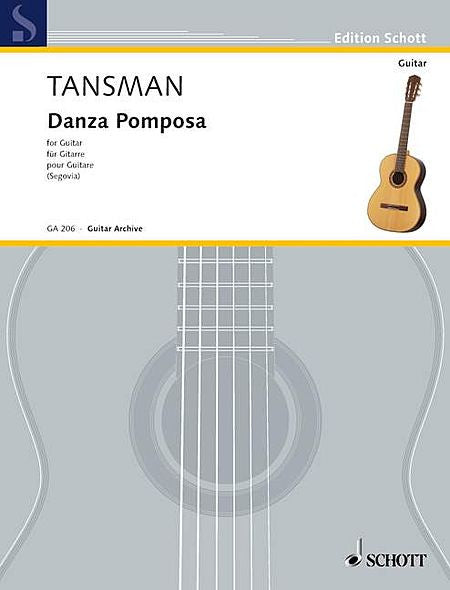 Tansman - Danza Pomposa, Guitar Solo (ed. Segovia)