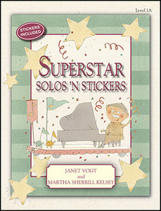 Piano Discoveries Library, Level 1A - Superstar Solos 'n Stickers - Piano Method Series*