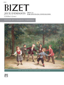 Bizet - Jeux d'enfants (Children's Games) Opus 22 - Piano Duet (1 Piano 4 Hands)