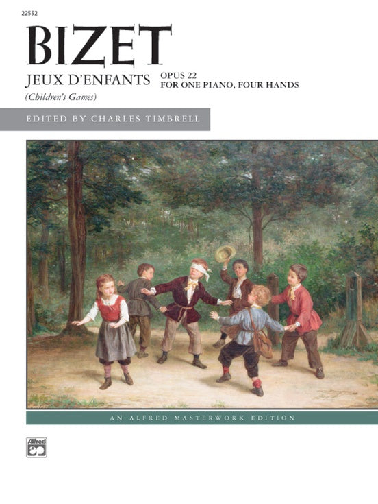 Bizet - Jeux d'enfants (Children's Games) Opus 22 - Piano Duet (1 Piano 4 Hands)