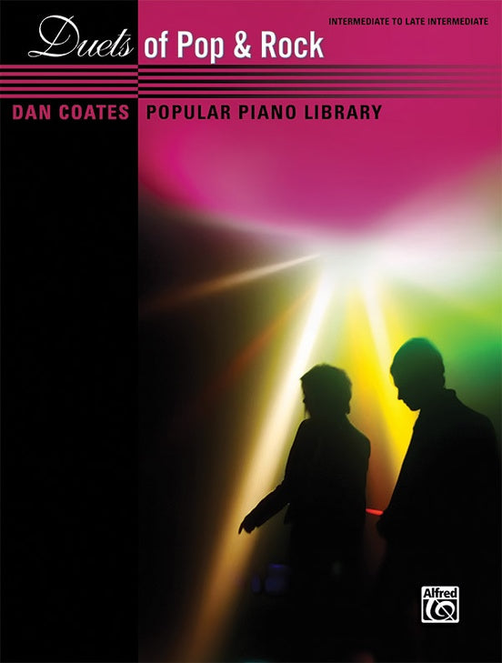 Duets of Pop & Rock - Intermediate to Late Intermediate - Dan Coates Popular Piano Library - Piano Duet (1 Piano 4 Hands)