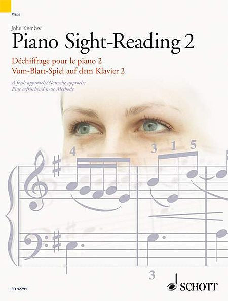 Kember, John - Piano Sight-Reading, Volume 2 - A Fresh Approach based on self-learning and the recognition of rhythmic and melodic patterns - Piano Method Series*