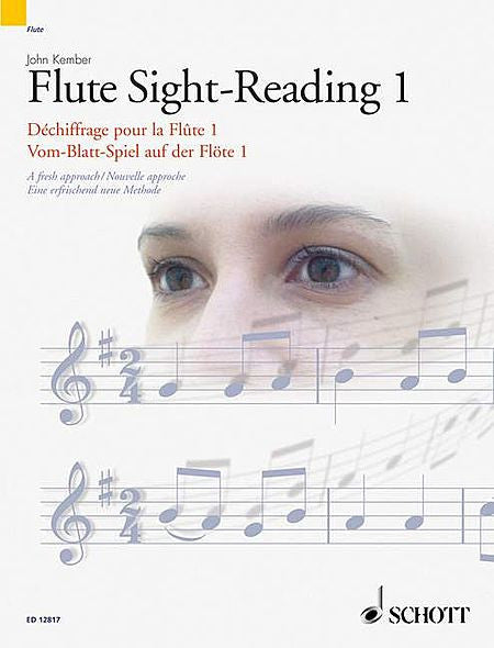 Flute Sight-Reading Volume 1 by John Kember and Catherine Ramsden Schott Volume 1