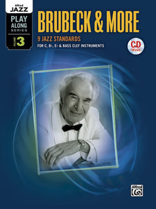 Alfred Jazz Play-Along Series, Vol. 3: Brubeck & More for Rhythm Section Bk/CD