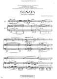 Carlson, David - Sonata - Cello & Piano