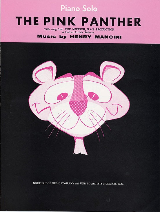 The Pink Panther - Henry Mancini, Piano Solo