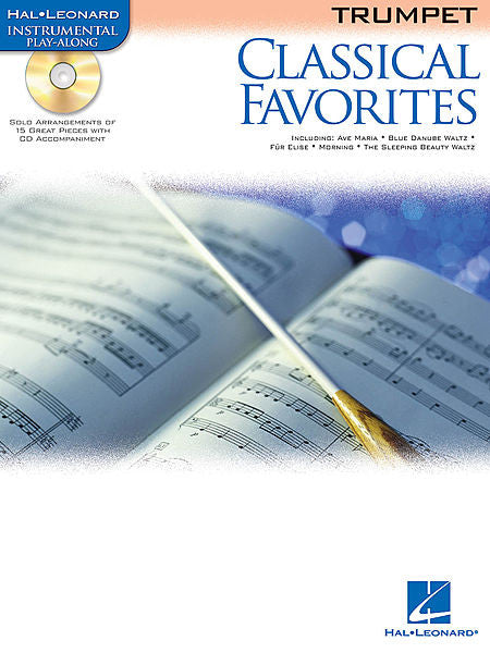 Classical Favorites Book/CD Pack Instrumental Folio Trumpet