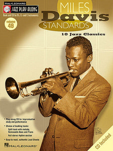 Miles Davis Standards Jazz Play-Along Volume 49 Jazz Play-Along Series Book/CD Pack