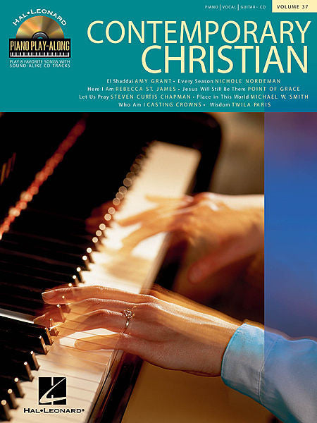 Contemporary Christian Piano Play-Along Volume 37 Book/CD Pack (OUT OF PRINT)