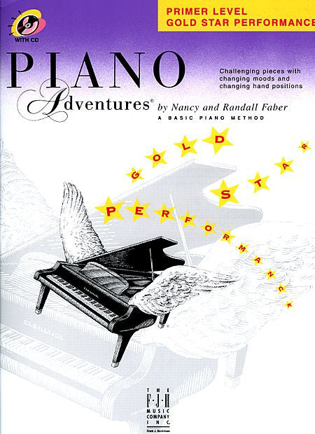 Primer Level - Gold Star Performance With Audio Faber Piano Adventures