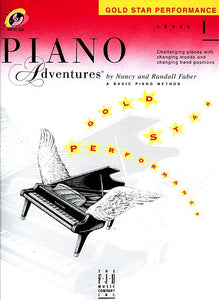 Level 1 - Gold Star Performance with Audio  Faber Piano Adventures