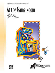 At the Game Room By Carol Matz, Early Elementary Piano