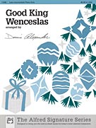 Good King Wenceslas arr. Dennis Alexander in D Major - Late Intermediate - Piano Solo Sheet (POP)