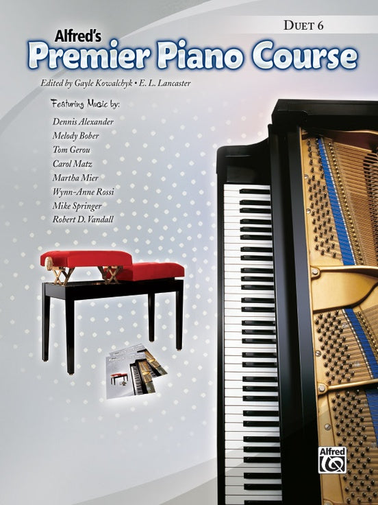 Alfred's Premier Piano Course - Duet 6 - Advanced - Piano Duet (1 Piano 4 Hands)