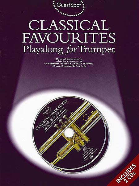 Classical Favorites Guest Spot Series Guest Spot Series Book/2-CDs Pack Music Sales America Trumpet