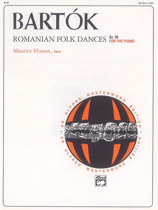 Bartok - Romanian Folk Dances, Sz. 56 for the Piano (Hinson)