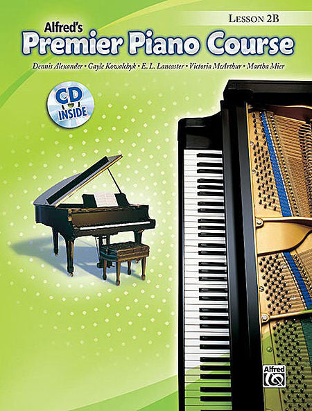 Premier Piano Course: Lesson Book 2B