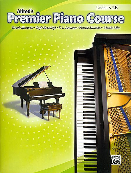 Premier Piano Course: Lesson Book 2B