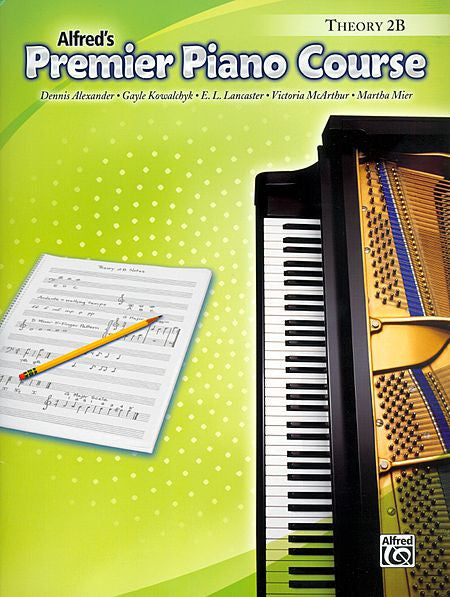 Premier Piano Course: Theory Book 2B