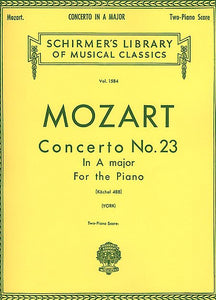 Mozart - Concerto No. 23 in A, K.488 Piano Duet (York)