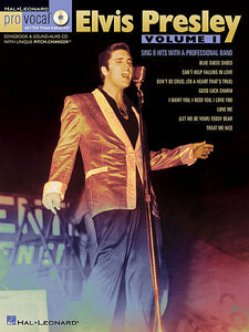 Elvis Presley - Volume 1 - Pro Vocal Men's Edition Volume 10 Book/CD Pack (OUT OF PRINT)