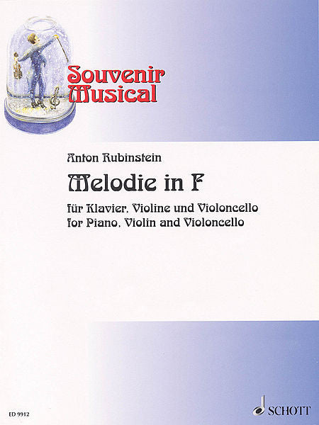 Melodie in F for Piano, Violin and Cello -Anton Rubinstein arr. Lutz/Birtel