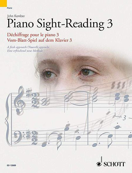 Kember, John - Piano Sight-Reading, Volume 3 - A Fresh Approach based on self-learning and the recognition of rhythmic and melodic patterns - Piano Method Series*