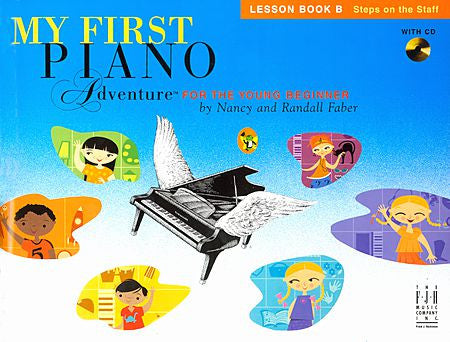 My First Piano Adventure Lesson Book B with Online Audio  Faber Piano Adventures