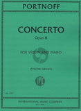 Portnoff, Leo - Concerto in G Minor, Opus 8 ed. Tyrone Greive - Violin & Piano