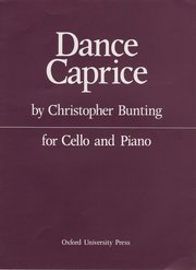 Bunting, Christopher - Dance Caprice - Cello & Piano