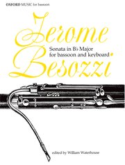 Sonata in B flat major - Besozzi, Jerome (Waterhouse), Bassoon and Piano