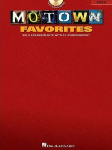 Motown Favorites - Eleven (11) Solo Arrangements with CD Accompaniment - Cello Solo w/CD (POP)