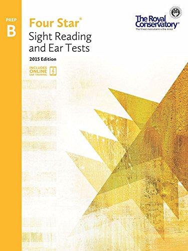 Berlin, Boris / Markow, Andrew - Four Star Sight Reading and Ear Tests, Preparatory B (2015 Edition) - Piano Method Series