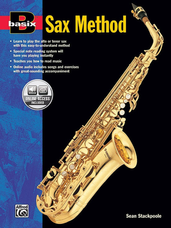 Basix: Sax Method (Alto or Tenor) (SPECIAL ORDER)