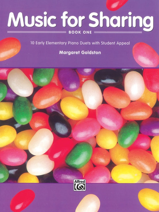 Goldston, Margaret - Music for Sharing, Book 1 - Ten (10) Early Elementary Duets with Student Appeal - Piano Duet (1 Piano 4 Hands)