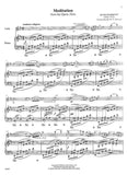 Massenet, Jules - Meditation from Thais - transcr. Martin Pierre Marsick - Violin & Piano w/CD