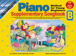 Turner, Gary / Scott, Andrew - Progressive Piano Method for Young Beginners, Piano Supplementary Songbook B - Piano Method Series w/CD (POP)*