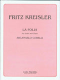 Corelli, Arcangelo - La Folia ed. Fritz Kreisler - Violin & Piano