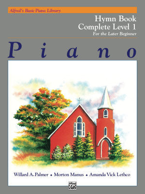 Alfred's Basic Piano Course: Hymn Book Complete 1 (1A/1B)