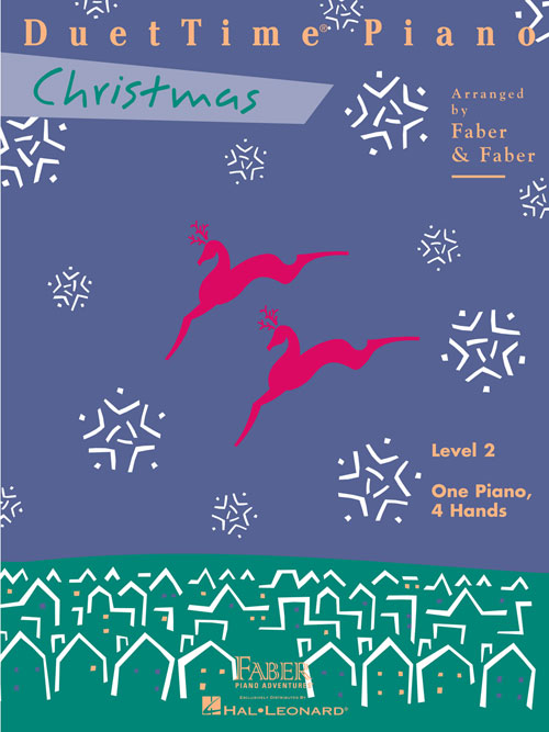 Faber Piano Adventures - DuetTime Piano Christmas Level 2 - Piano Duet (1 Piano 4 Hands)