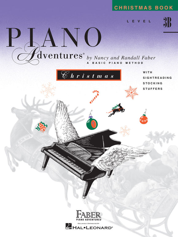 Faber Piano Adventures: Christmas Level 3B - Piano Solo Collection