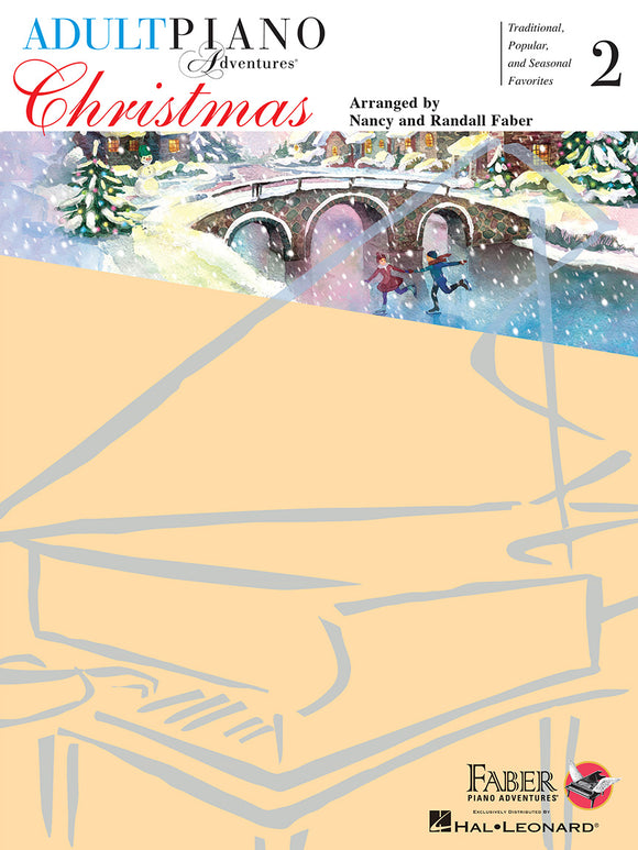 Faber Adult Piano Adventures: Christmas Book 1 - Thirty-Two (32) Traditional, Popular, and Seasonal Favorites - Piano Solo Collection