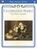 Celebration Series: The Piano Odyssey - Studies / Etudes Volume 6 - Piano Method Series (POP)*